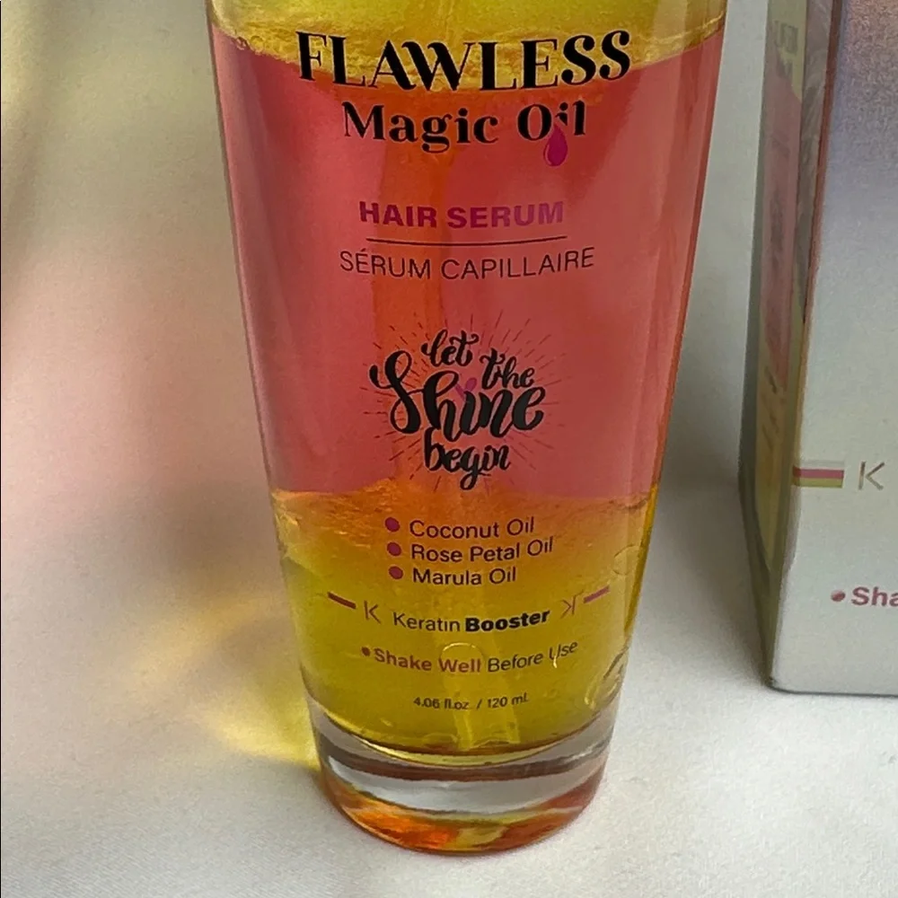 Flawless Magic Oil Hair Serum | Coconut Oil, Rose Petal Oil, & Marula Oil - Picture 12 of 12